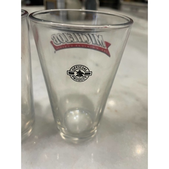 Vintage Michelob The American Classic Pint Beer Bar Glasses - Picture 4 of 7